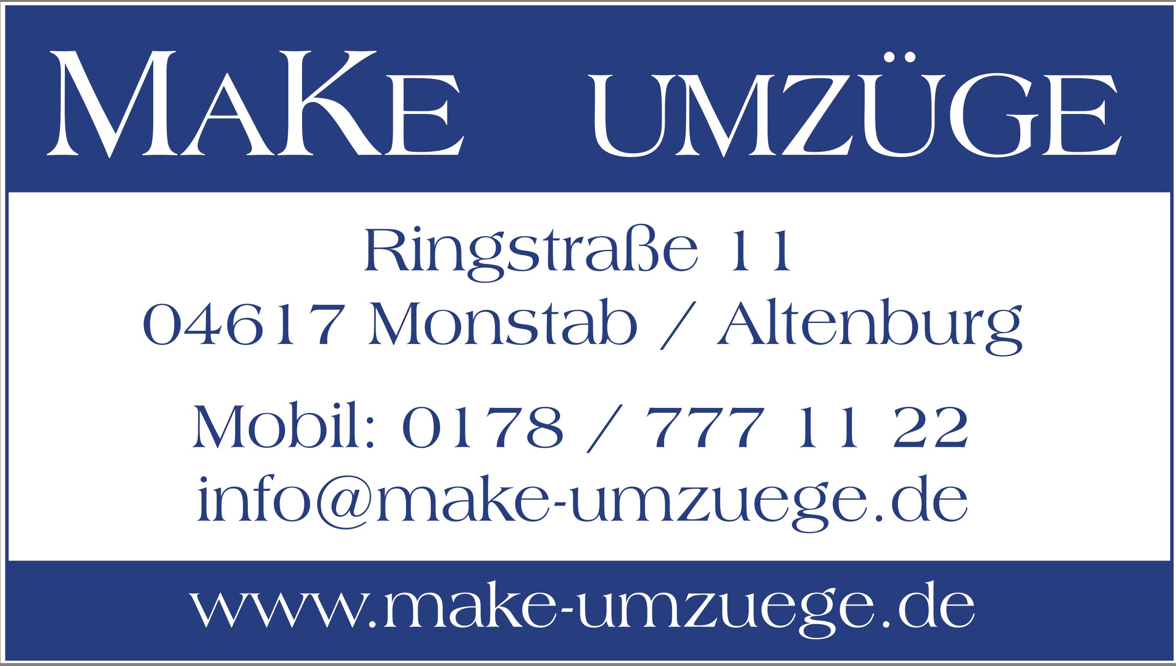 Make Umzüge